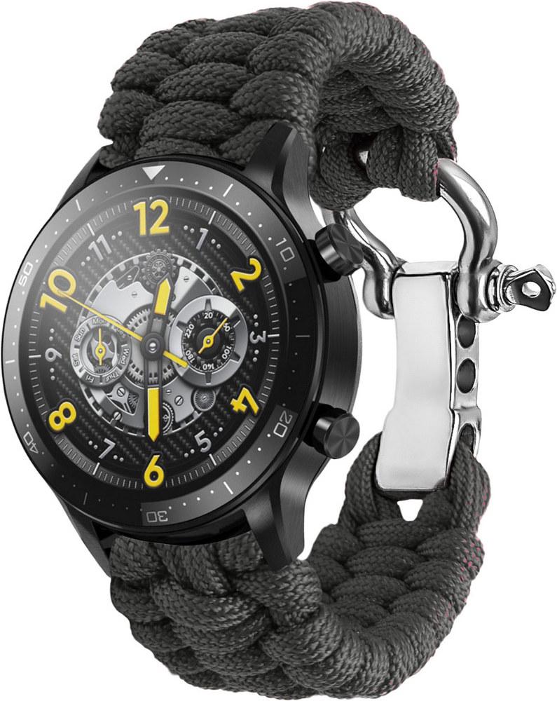 Ремінець з Паракорду Ruper для Realme Watch S Pro (22mm) Grey (30823-33)