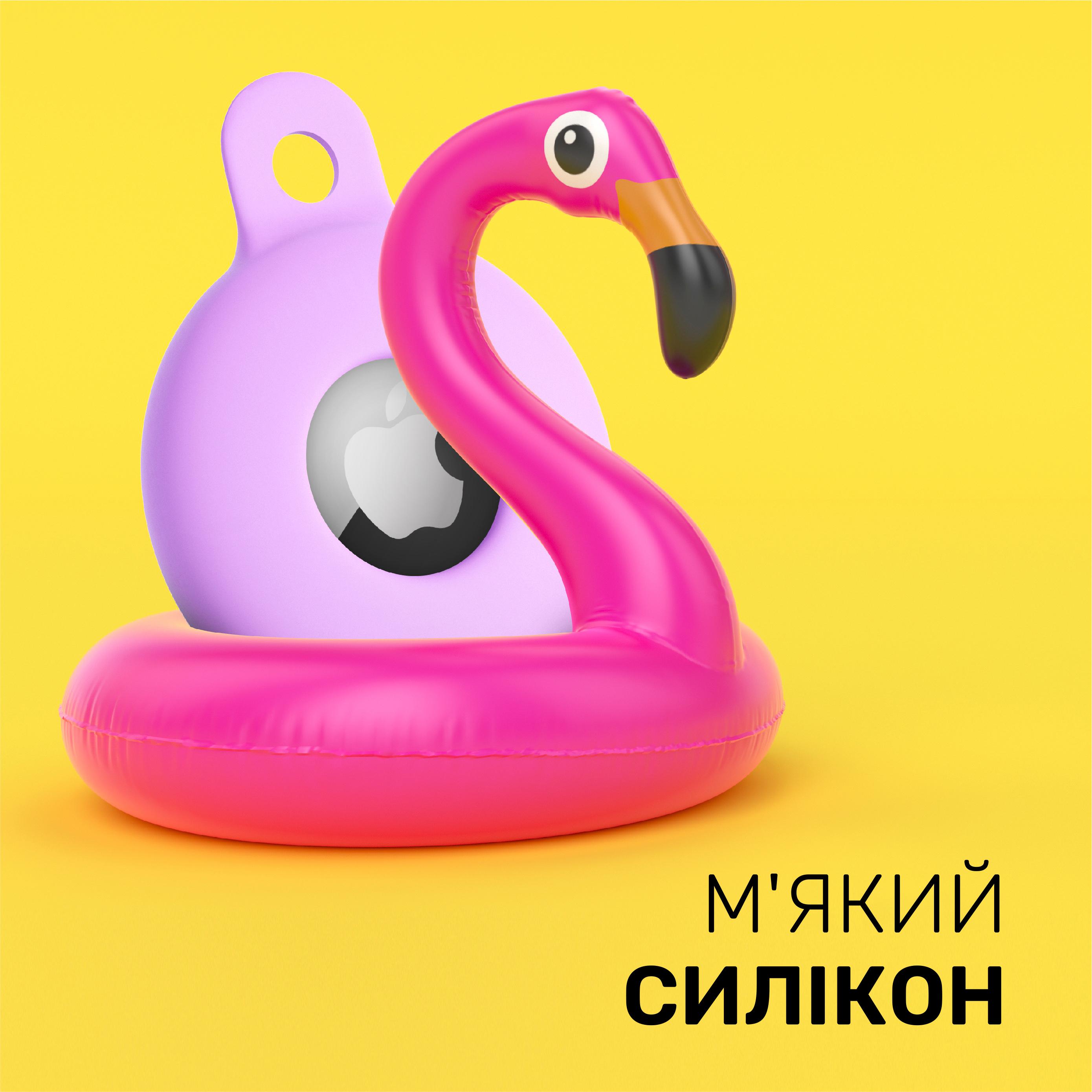 Чехол брелок Kayfovo PLBYP4 для Apple AirTag с карабином Silicone Pink/Light-Blue/Yellow/Purple 4 шт. (28653) - фото 3 Чехол брелок Kayfovo PLBYP4 для Apple AirTag с карабином Silicone Pink/Light-Blue/Yellow/Purple 4 шт. (28653) - фото 3