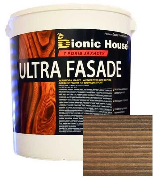 Ультрастойкая краска для дерева Ultra Facade 10 л Кедр (20178726) - фото 1 Ультрастойкая краска для дерева Ultra Facade 10 л Кедр (20178726) - фото 1