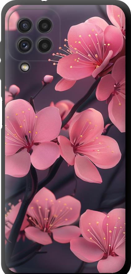 Чохол на Samsung Galaxy A22 A225F Пурпурова сакура (6075b-2270-42517)