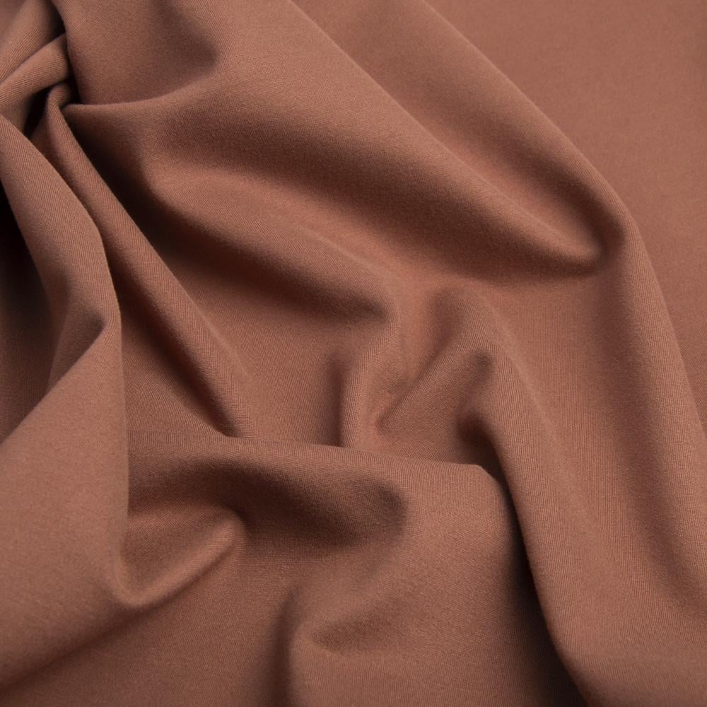 Ткань трикотаж Прага v-38 640 гр/м2 Корица (24526)