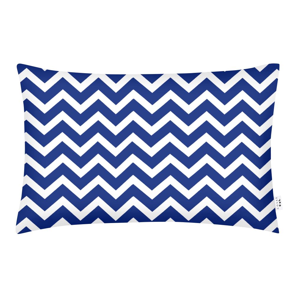 Наволочка евро ZIGZAG BLUE 1 шт. 50х70 см