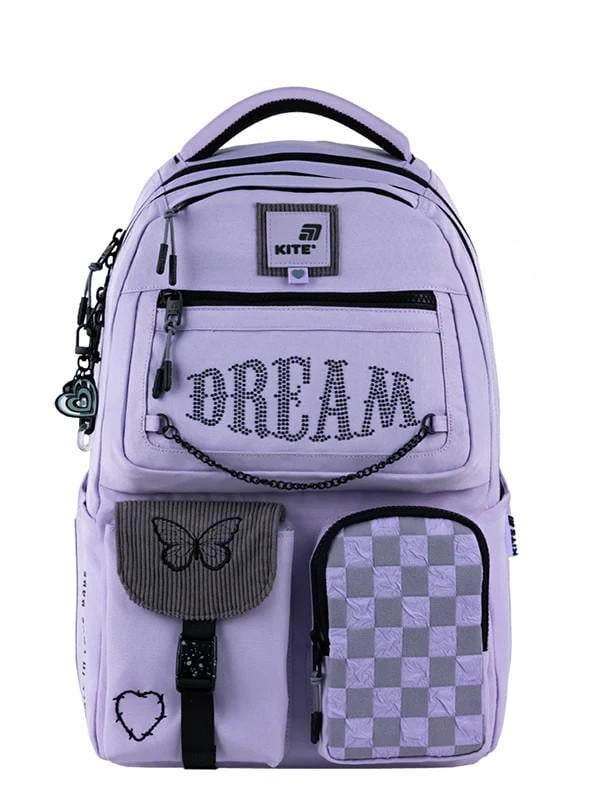 Шкільний рюкзак KITE Education teens Фіолетовий (K25-2587M-3)