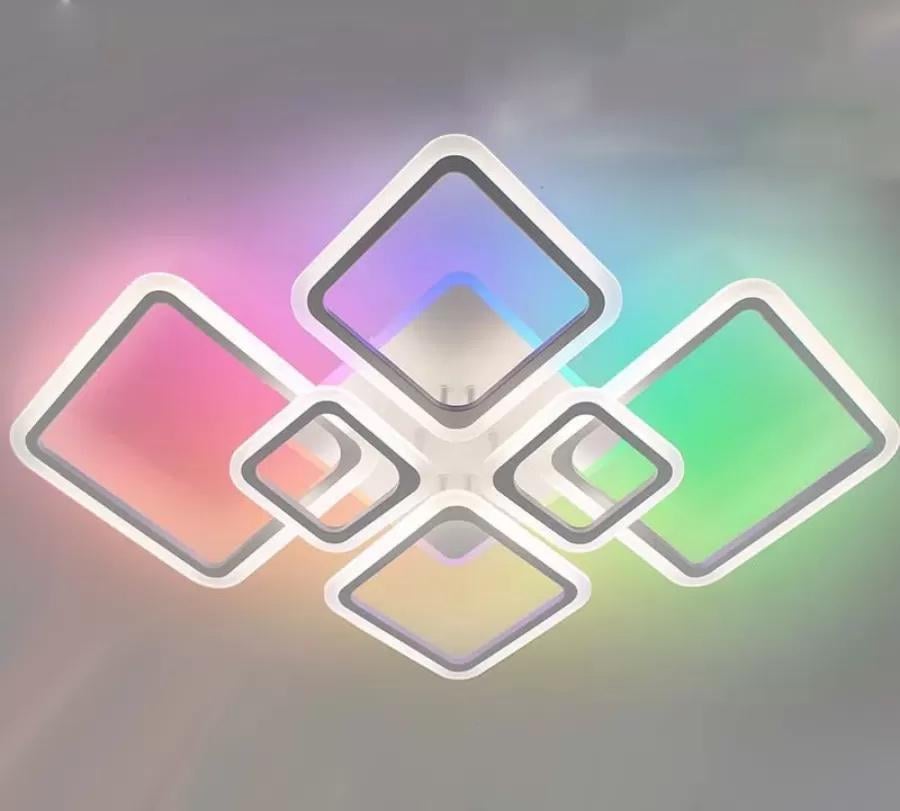 Люстра светодиодная ESLLSE OVAL RGB 180W 7S/APP/960/750/110/220V/IP20 White (27712822) Люстра светодиодная ESLLSE OVAL RGB 180W 7S/APP/960/750/110/220V/IP20 White (27712822)