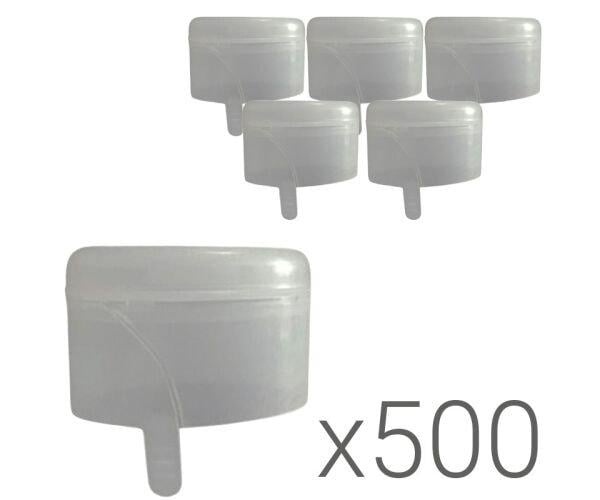 Пробка для бутылей 18,9 л 500 шт. Прозрачная (17040) - фото 2 Пробка для бутылей 18,9 л 500 шт. Прозрачная (17040) - фото 2