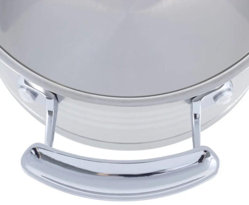 Набір каструль Kamille Casserote із нержавіючої сталі зі скляними кришками 1,7/2,4 /3,1 л - фото 6 Набір каструль Kamille Casserote із нержавіючої сталі зі скляними кришками 1,7/2,4 /3,1 л - фото 6