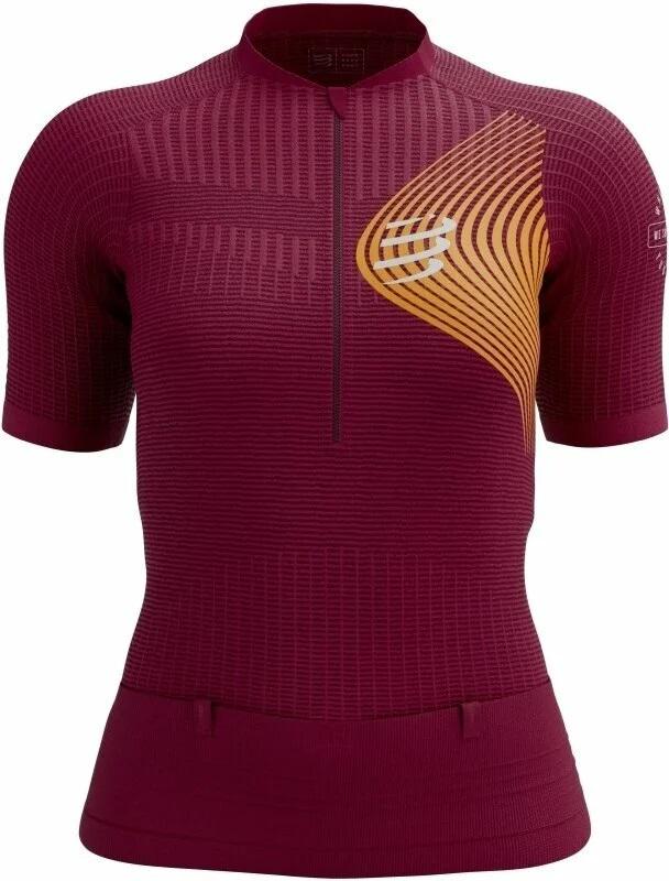 Футболка женская Trail Postural SS Top S Persian Red/Blazing Orange (12273076)