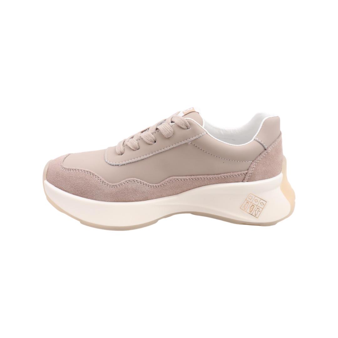 Кроссовки женские Li Fexpert из кожи р. 37 Капучино (1034-22DK) - фото 2