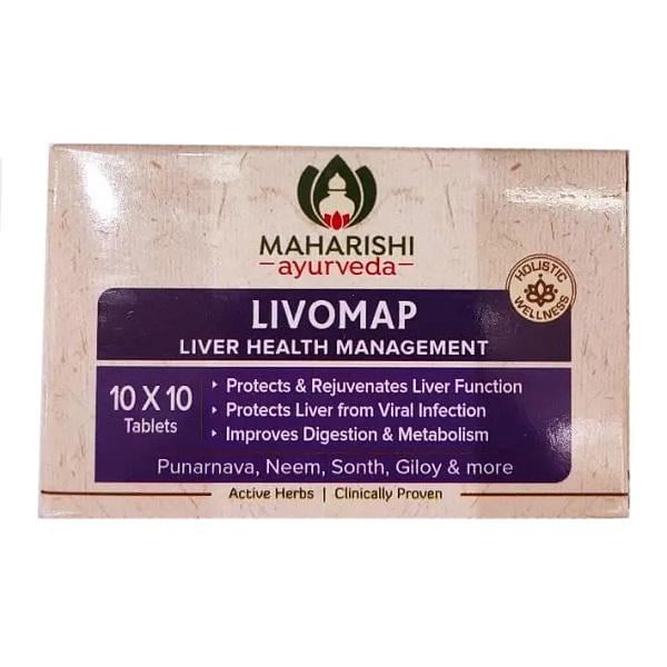 Комплекс Maharishi Livomap для профилактики работы печени 100 таб. (000020200)