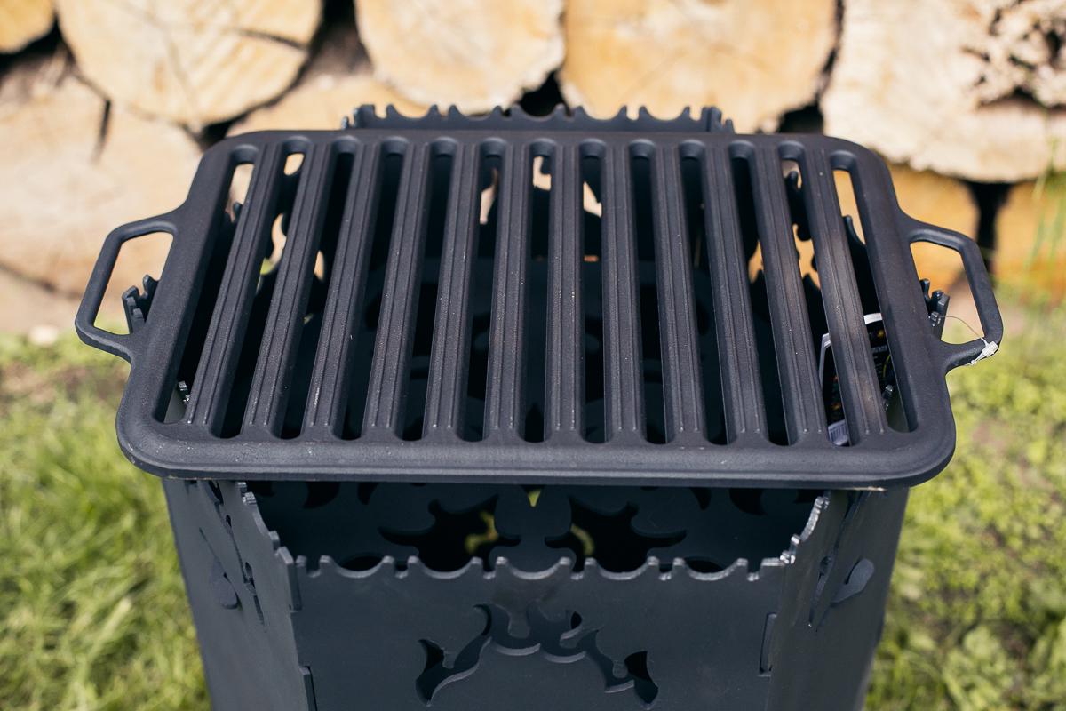 Чугунная решетка для гриля Ситон литая прямоугольная 36х26х1,1 см - фото 6 Чугунная решетка для гриля Ситон литая прямоугольная 36х26х1,1 см - фото 6