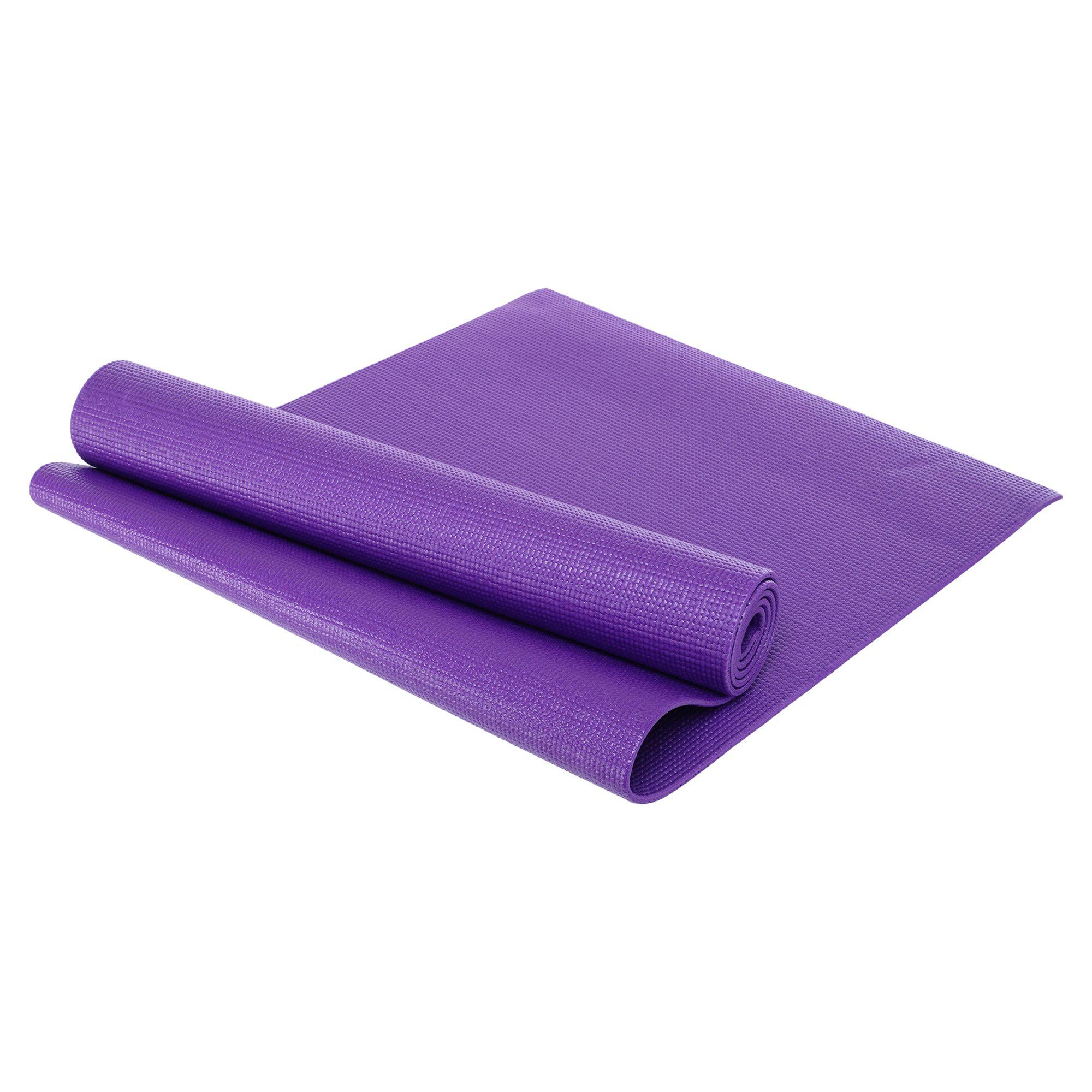 Коврик для фитнеса и спорта SP-Sport PVC FI-8724 173x61x0,6 см Фиолетовый