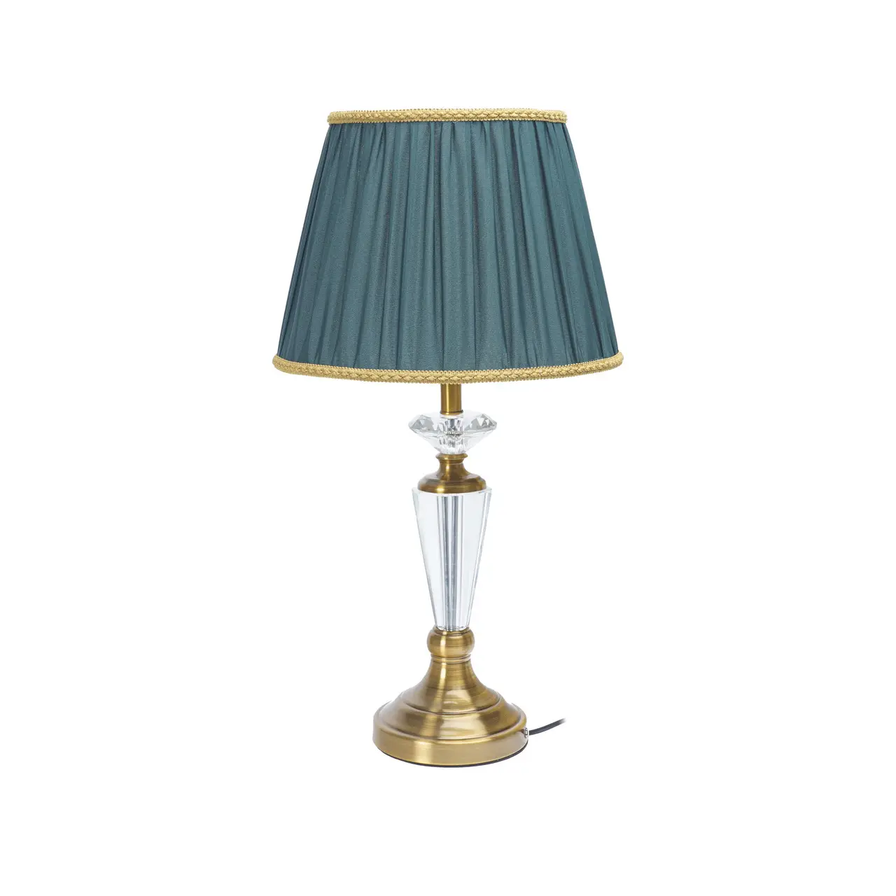 Лампа классическая Sirius 2020-20 настольная с текстильным абажуром