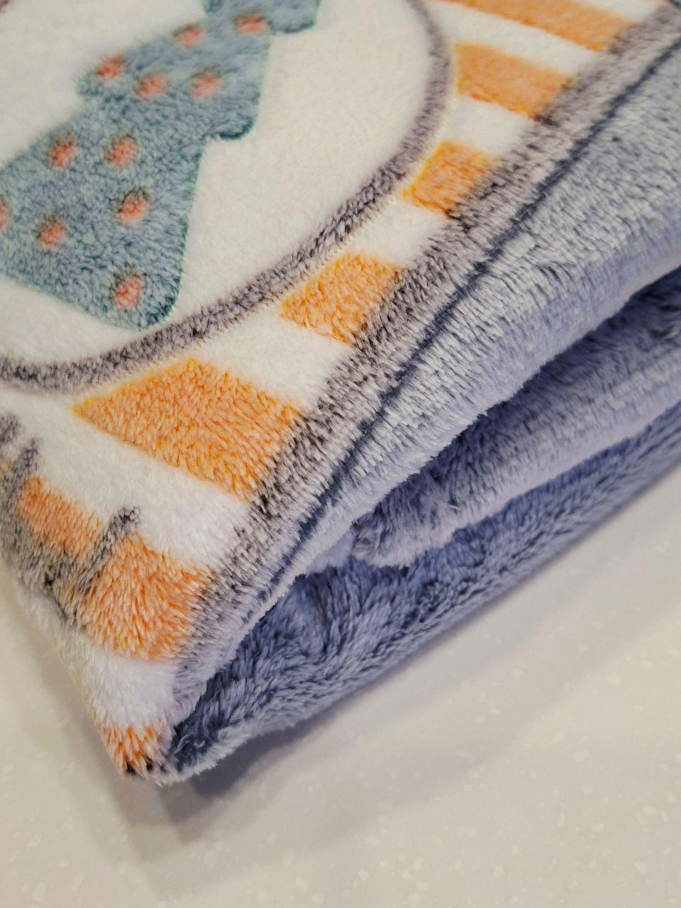 Плед новогодний флисовый Malloory Home Hello Winter полуторный 150x200 см (1492) - фото 4