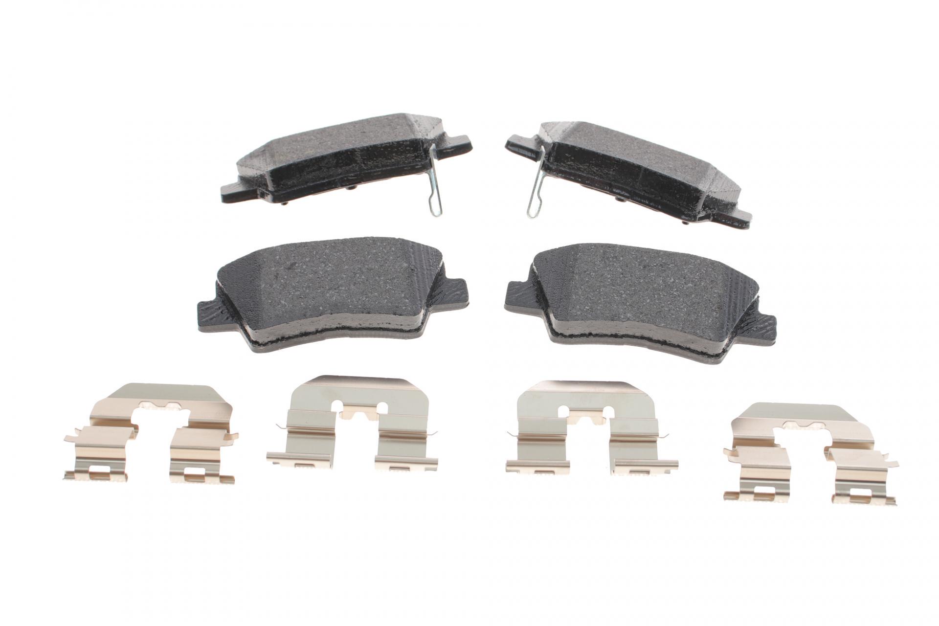 Колодки тормозные задние Kia Ceed II/Rio III/Hyundai Accent/i20/i30/i40 10-Akebono Q+ -2533701 TEXTAR