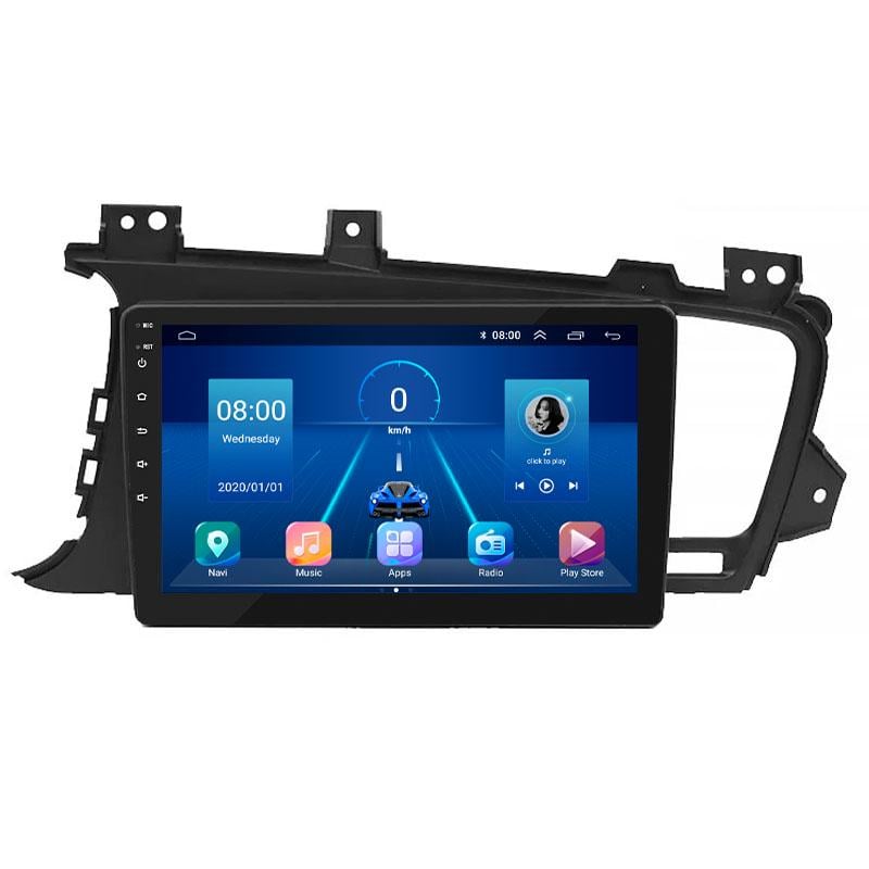 Штатная магнитола 9" Lesko для Kia K5 I 2010-2013 6/128Gb 4G Wi-Fi GPS Top Киа