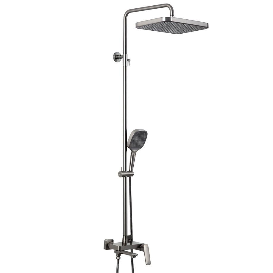 Душевая система со смесителем Gappo G2428-9 Графитовый (258174)