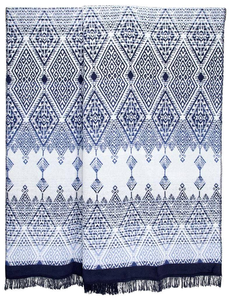 Плед Arya Хлопок Blanket Nardo150x200 см Синий