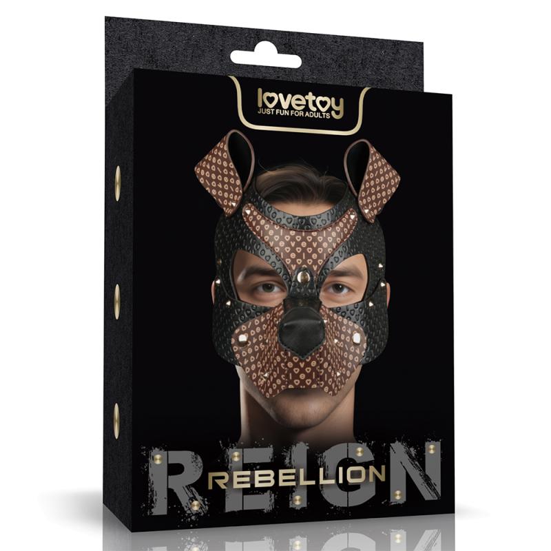 Маска-намордник для ролевых игр Rebellion Reign Classic Pup Mask (1000064663)