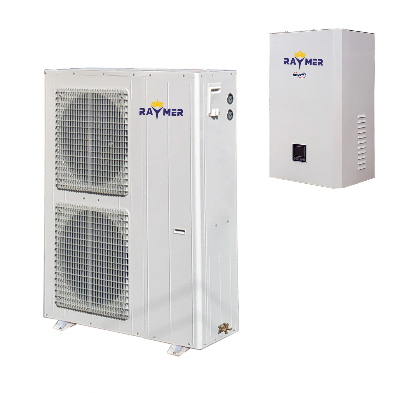 Тепловий насос повітря-вода Raymer RAY-24DS1-EVI спліт-система 380 V 24 кВт Тепловий насос повітря-вода Raymer RAY-24DS1-EVI спліт-система 380 V 24 кВт