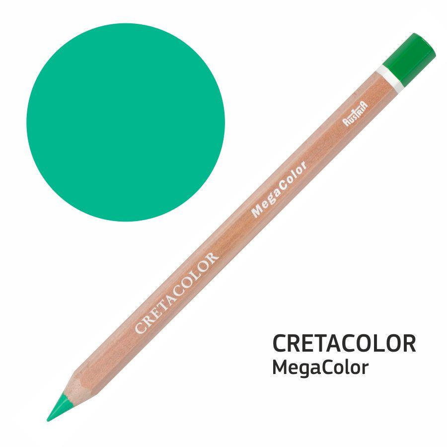 Олівець кольоровий Megacolor 29182 Rosa 29182 6 шт. Зелений мох темний (9014400292799) - фото 2