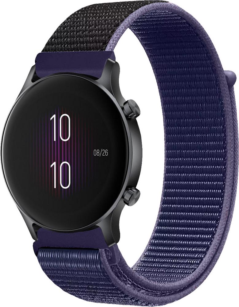 Ремешок нейлоновый Sport Loop для Haylou LS04 RS3 Midnight Blue (28261-4D) Ремешок нейлоновый Sport Loop для Haylou LS04 RS3 Midnight Blue (28261-4D)