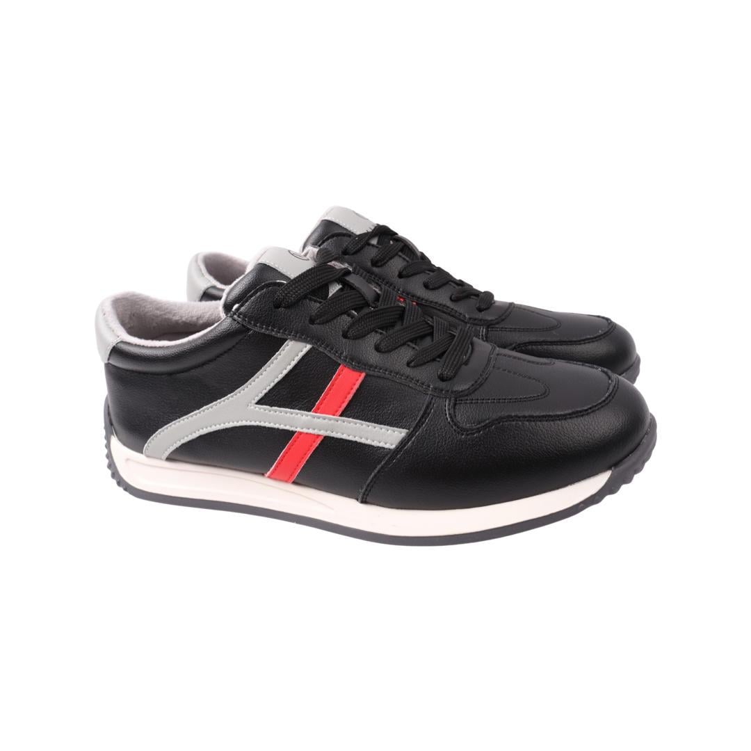 Кроссовки женские Vikonty из кожи р. 37 Черный (299-21/22DTS)