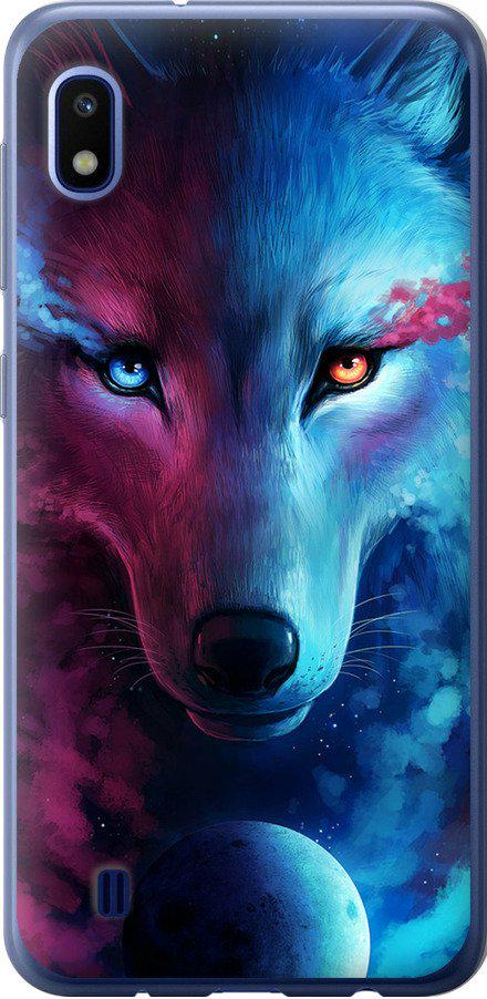 Чехол на Samsung Galaxy A10 2019 A105F Арт-волк (3999t-1671-42517)