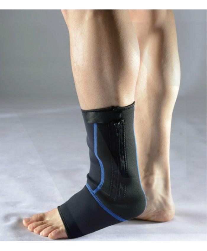 Фиксатор лодыжки LiveUP Ankle Support L/XL Черный (LS5782-LXL)