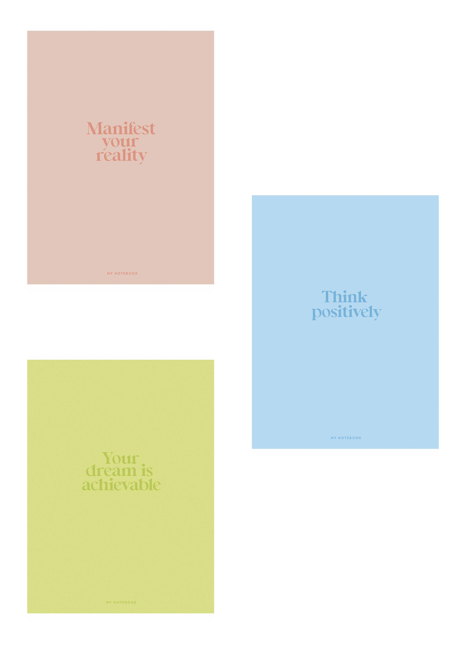 Комплект шкільних зошитів Школярик А4 40 арк. у лінію 3 шт. (5233 4823088240665)