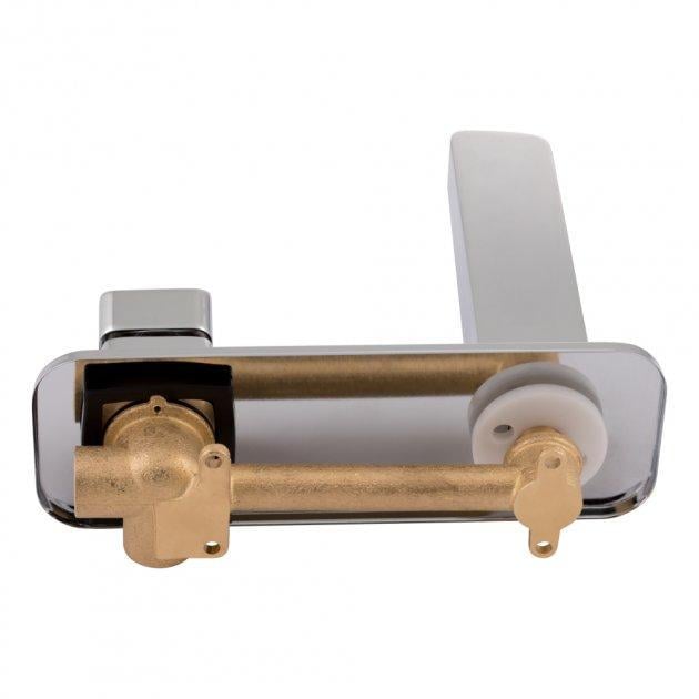 Змішувач Qtap Náměstí 1125102C для умивальника зі стіни - фото 4