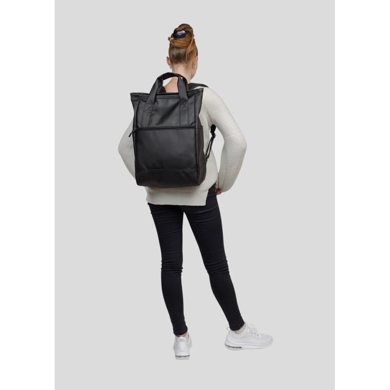 Сумка Sambag Shoper SENb 45x31x15 см Черный - фото 5