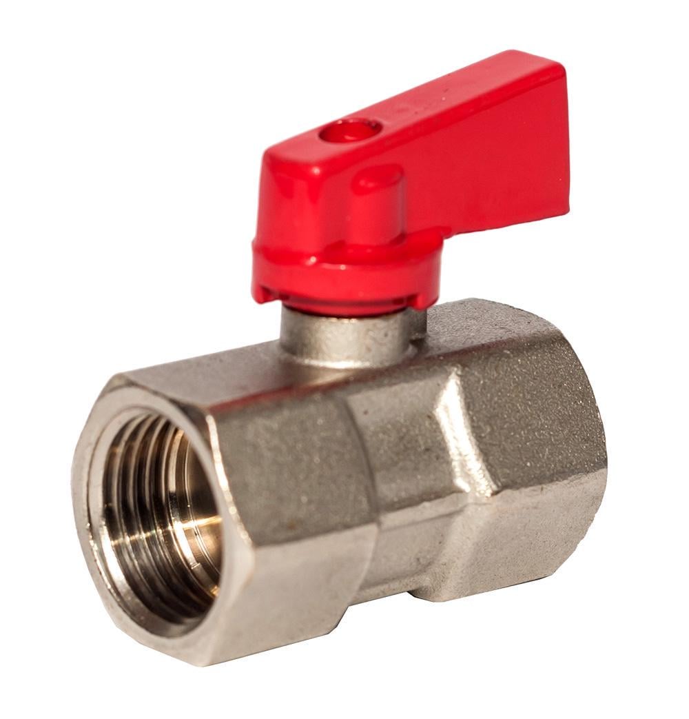 Кран шаровой ASСO MINI 1/2" ВВ латунь (RS-AS-Mini-002) Кран шаровой ASСO MINI 1/2" ВВ латунь (RS-AS-Mini-002)