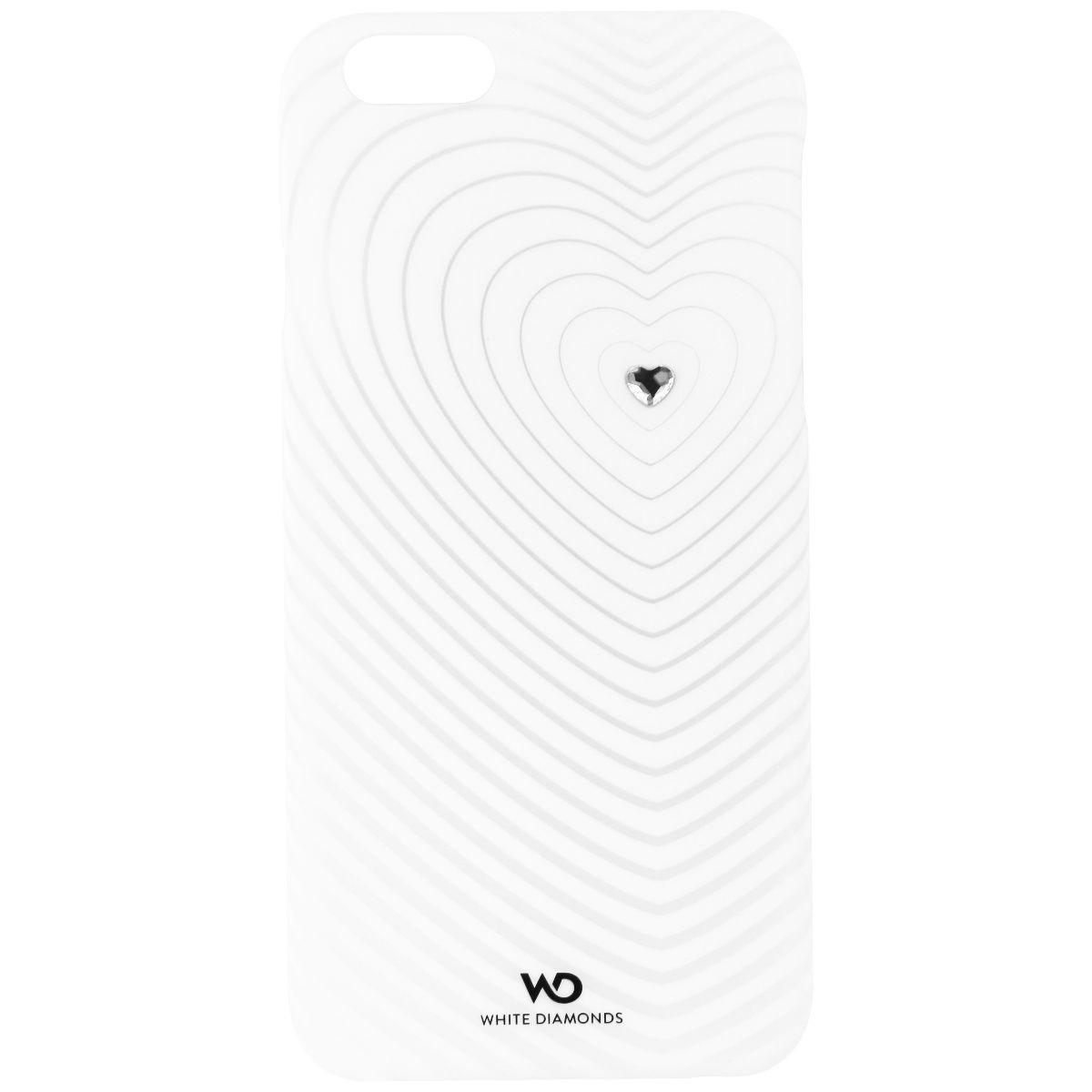 Чехол-накладка White Diamonds Heartbeat for iPhone 6/6S, White (1310HBT47)