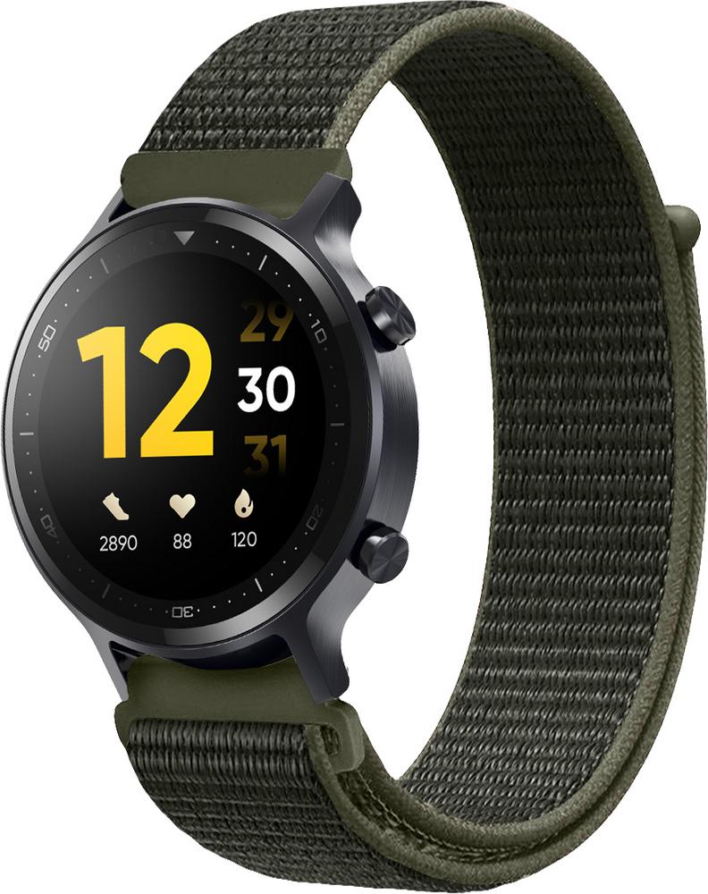 Ремешок нейлоновый Sport Loop для Realme Watch S Pro Khaki (23735-17)