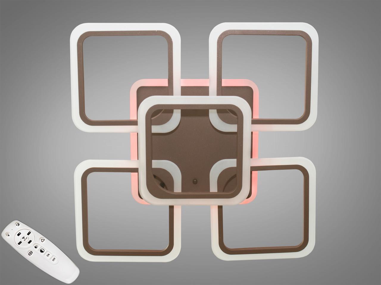 Люстра потолочная с димером RGB LED A8060/4+1GR 3col dim (2437596983)