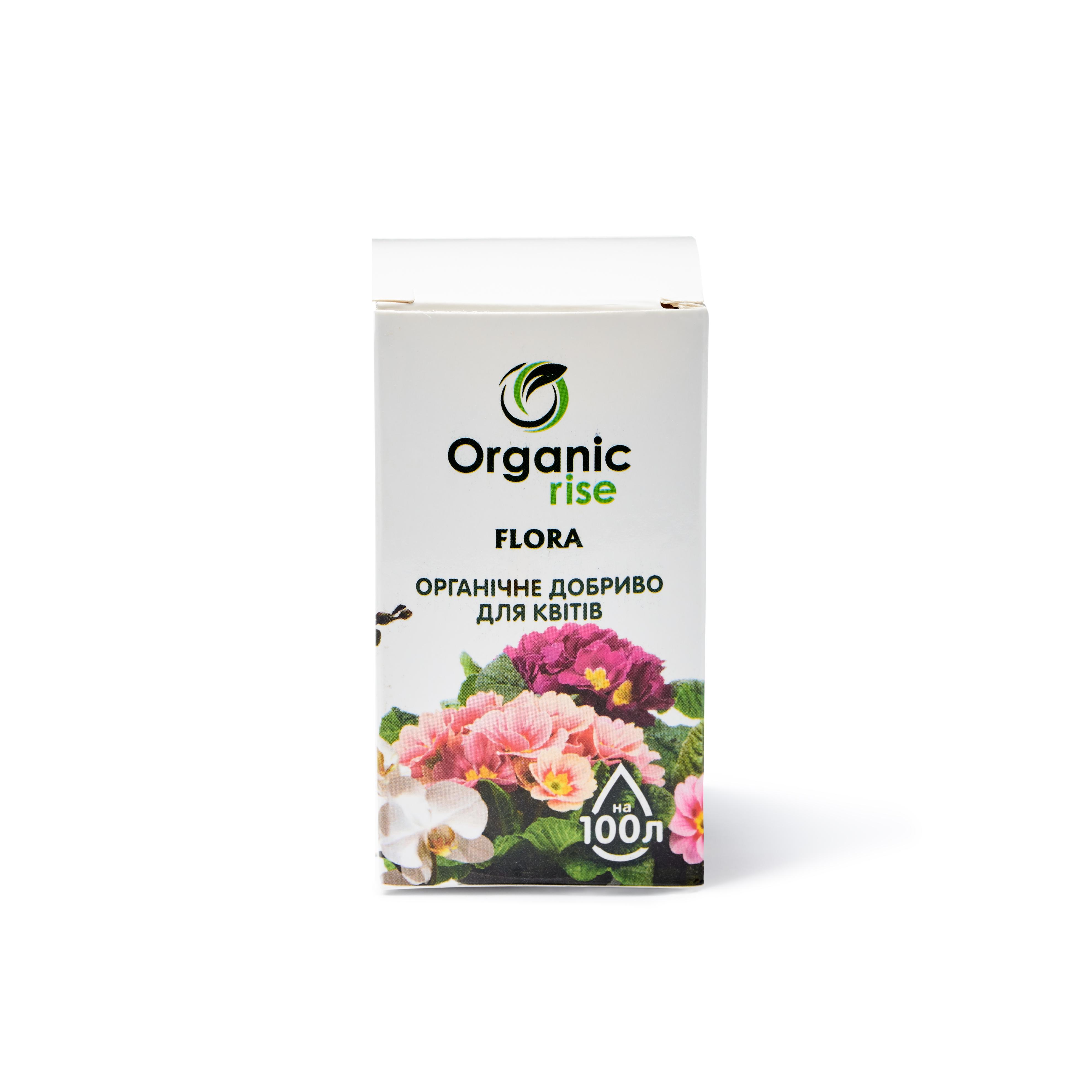 Комплексне добриво Organic Rise flora для квітів гумат калію 180 г/кг - фото 3