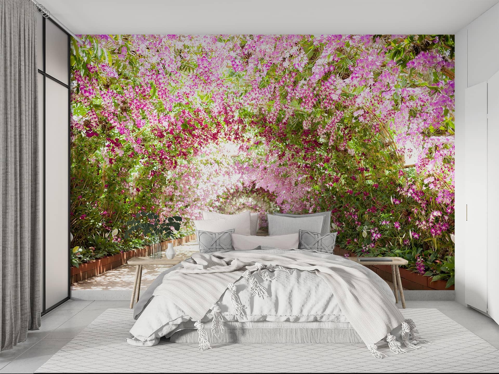 Фотообои флизелиновые Styleo Print-walls Мгновение под цветами 0655 400х250 см (Pw-0655/4)