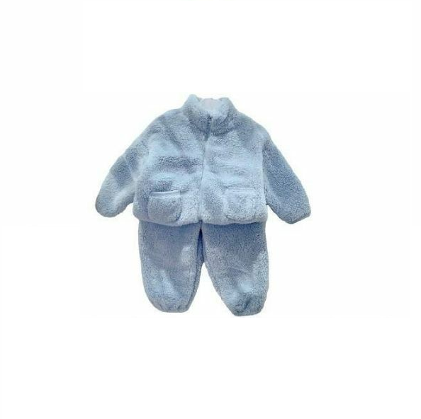 Костюм для хлопчиків C00326-5 на осінньо-зимовий сезон Блакитний