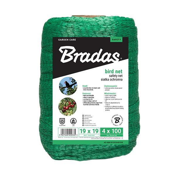 Сетка защитная BIRD NET 10 г/м2 4х100 м (AS-BN10191940100) - фото 1