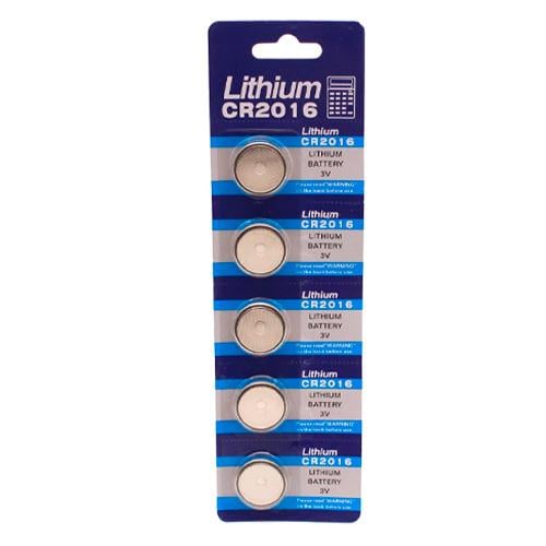 5x Батарейка таблетка CR2016 3V, литий