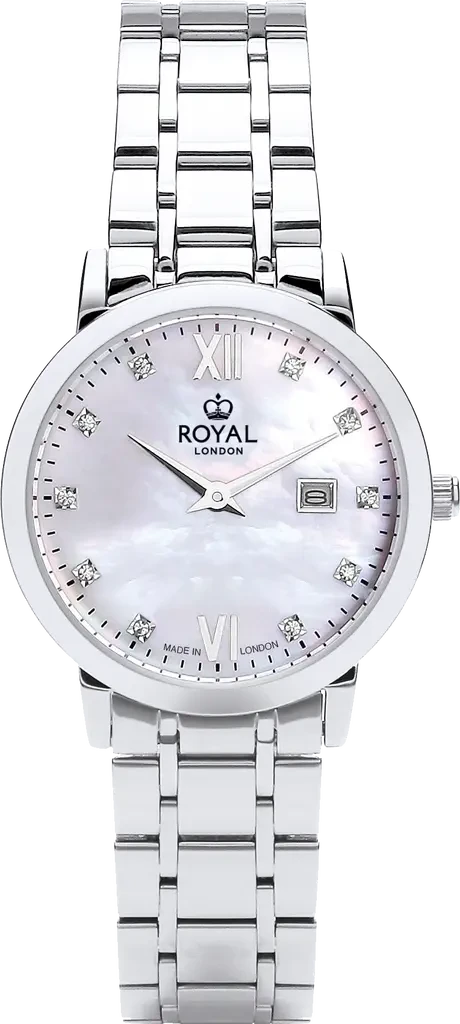 Наручний годинник жіночий ROYAL LONDON 21419-05 з сталевим корпусом WR 50 м Перламутровий (3145376070) Наручний годинник жіночий ROYAL LONDON 21419-05 з сталевим корпусом WR 50 м Перламутровий (3145376070)