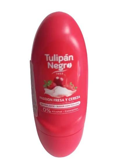 Дезодорант шариковый Tulipan Negro Strawberry & Cherry 50 мл (119471) Дезодорант шариковый Tulipan Negro Strawberry & Cherry 50 мл (119471)