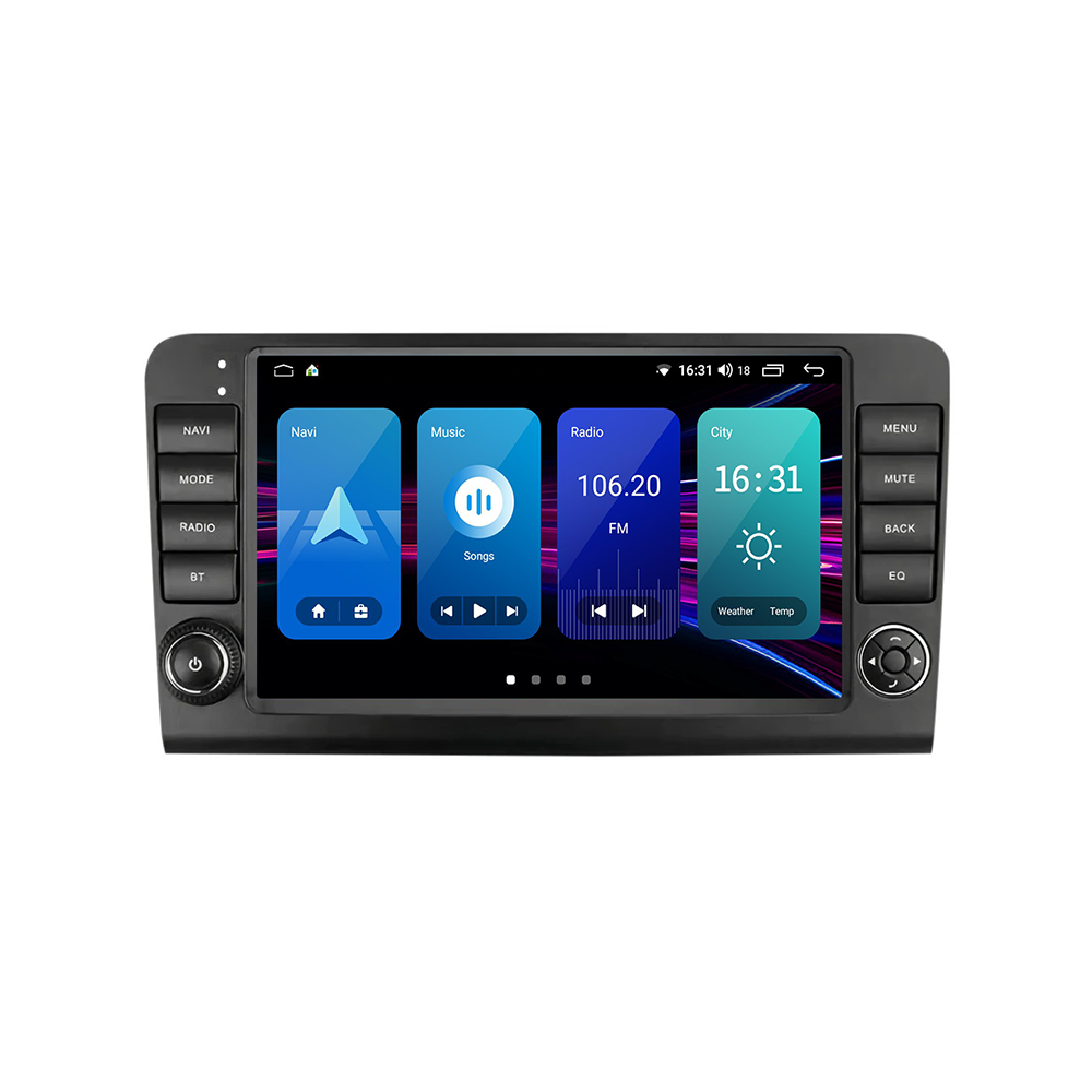 Автомагнитола штатная Torssen NF9 для Mercedes ML-class W164 2005-2011 г. Carplay с кнопками 2/32Gb 9" (202304434)