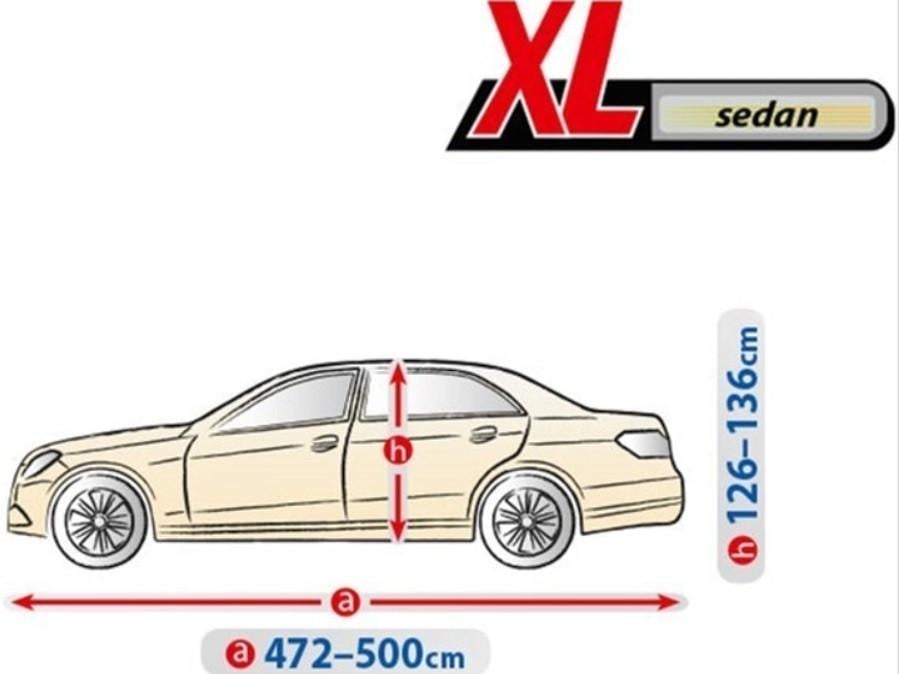 Тент-чехол на автомобиль Седан Kegel Optimal Garage Sedan 510х178х120 см XL - фото 3