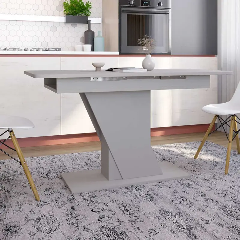 Обідній стіл Lion Greys розкладний 1360/1760х680х750 мм Кашемір (Lion-045015)