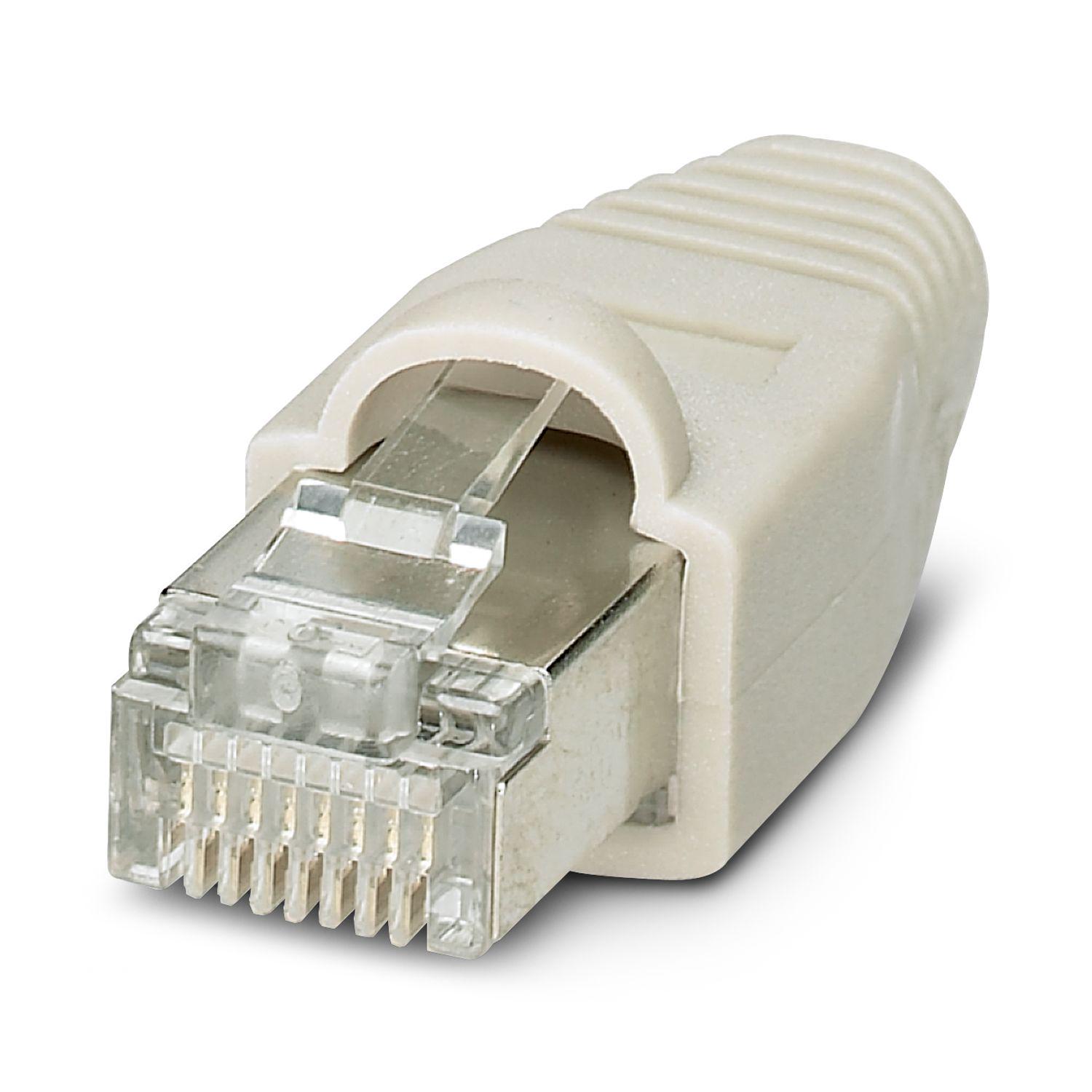 Коннектор Phoenix Contact RJ45 8P8C IP20 8 полюсов1 Гбит/с CAT5 Серый (1416965)