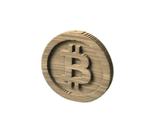 Пазл 3D картонный Daisy Криптовалюта Bitcoin 97 дет. (2077916449)