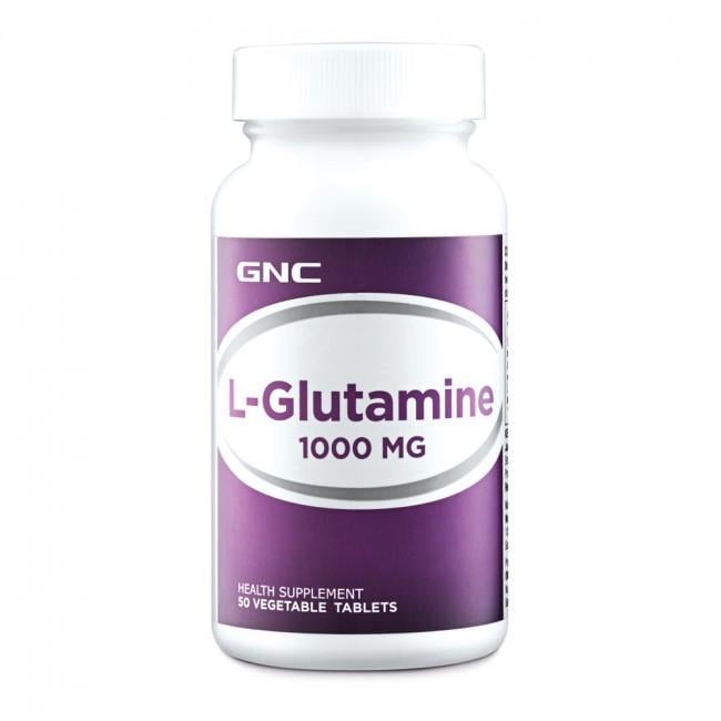 Глютамин для спорта GNC L-Glutamine 1000 mg 50 Tabs