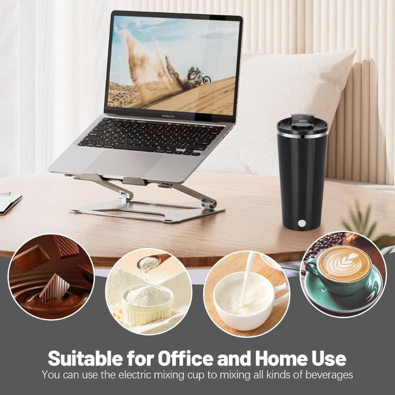 Чашка автоматическая заважка с крышкой для размешивания кофе и чая (2373501319) - фото 10