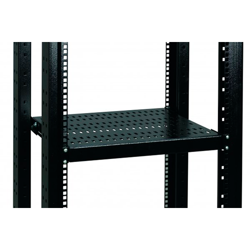 Полка 1U для серверного шкафа Conteg DP-PZ-450 450х483 мм до 100 кг. RAL9005 Black (29596460)